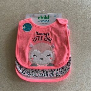 Baby Girl Bibs